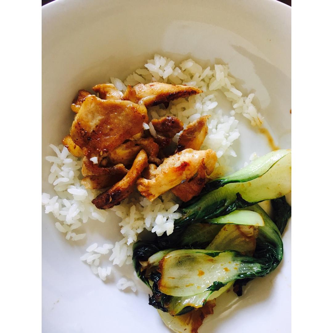 鸡胸肉生姜烧