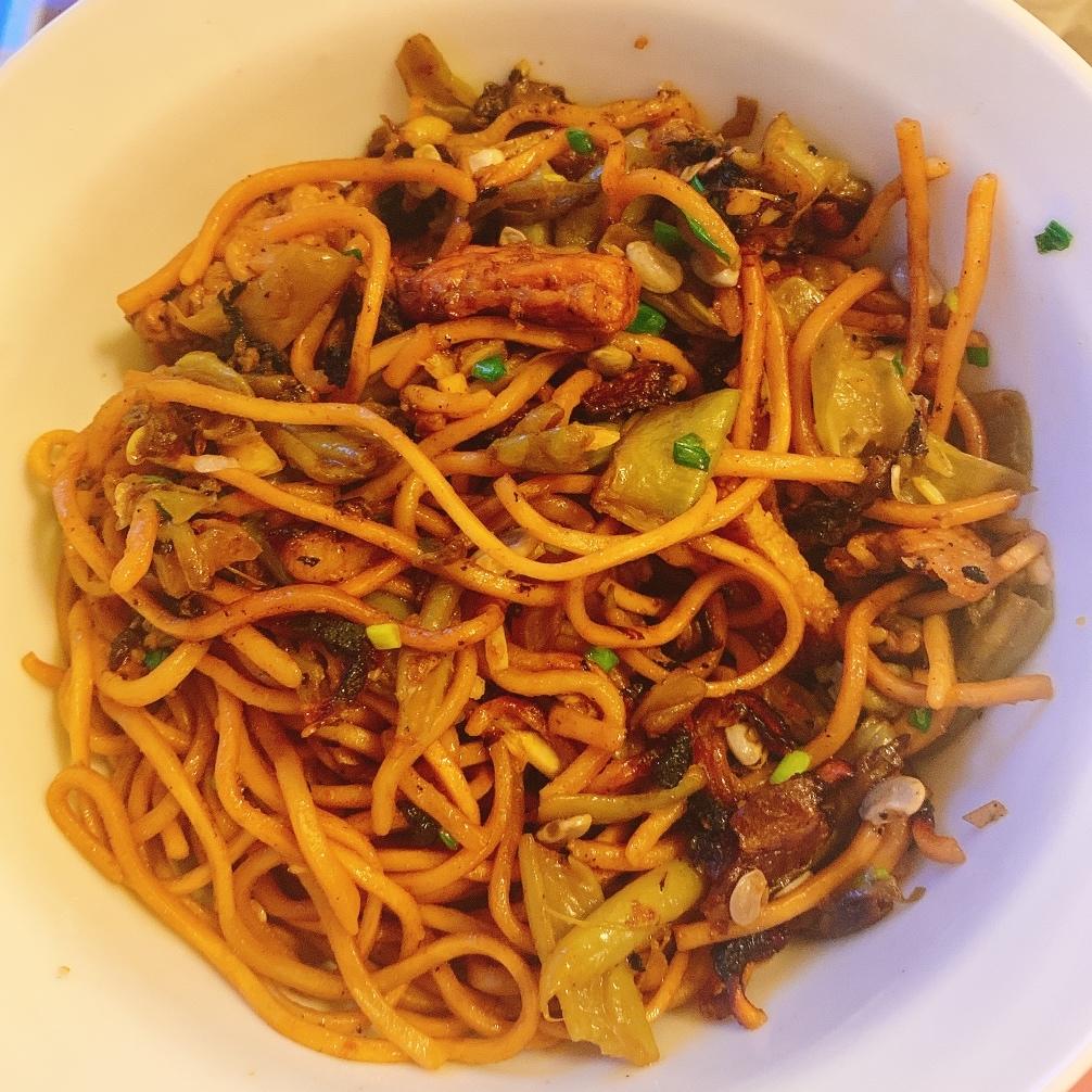 豆角焖面