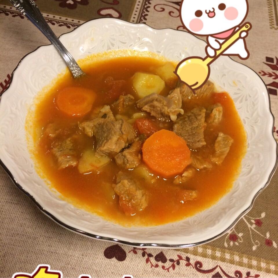 番茄土豆炖牛腩