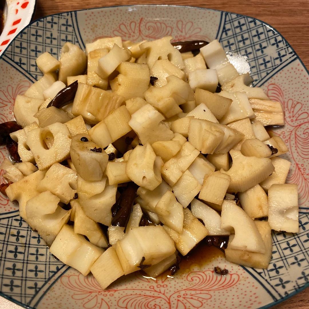 从大排档偷学的凉拌藕丁