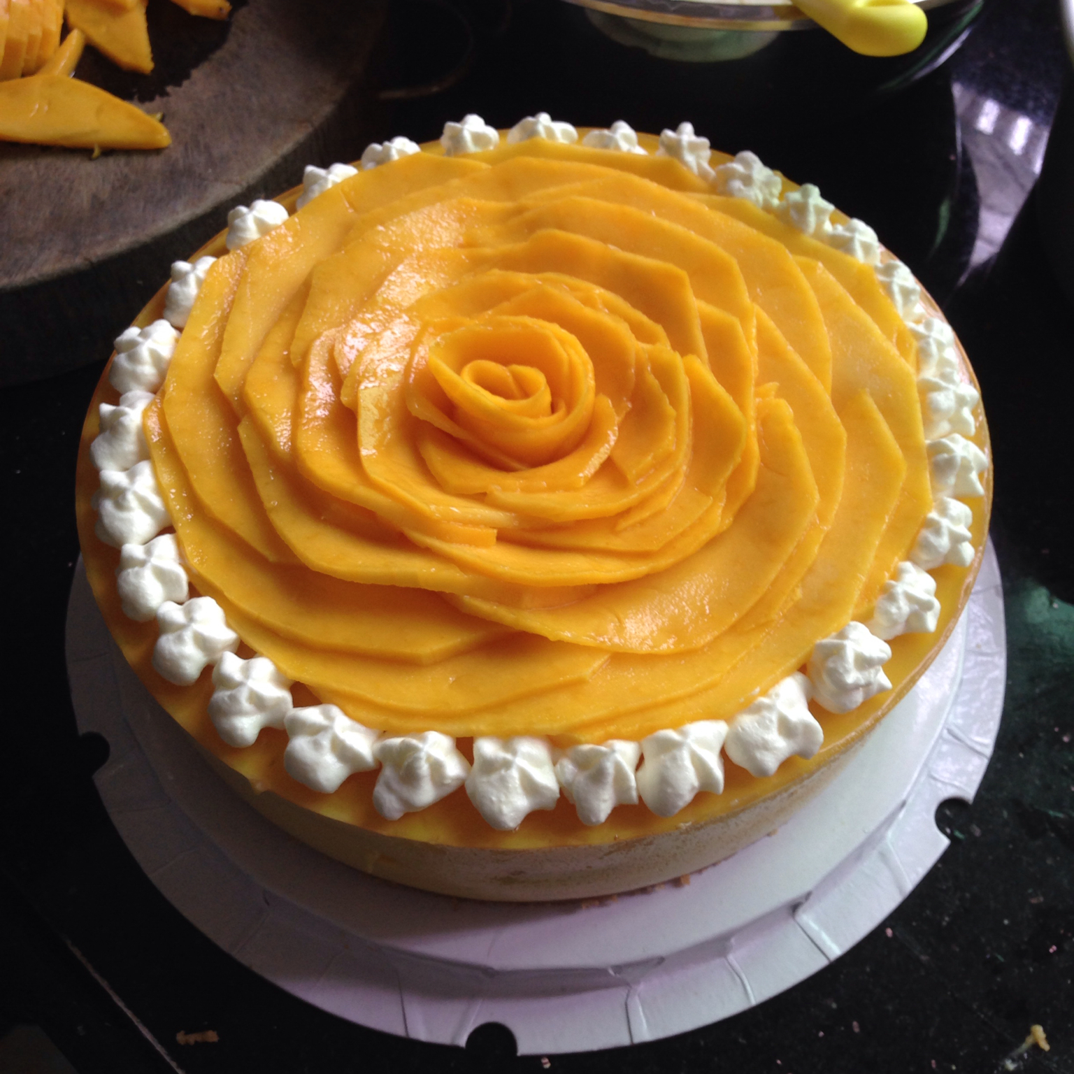 《Tinrry下午茶》教你做芒果流心慕斯（6寸配方）