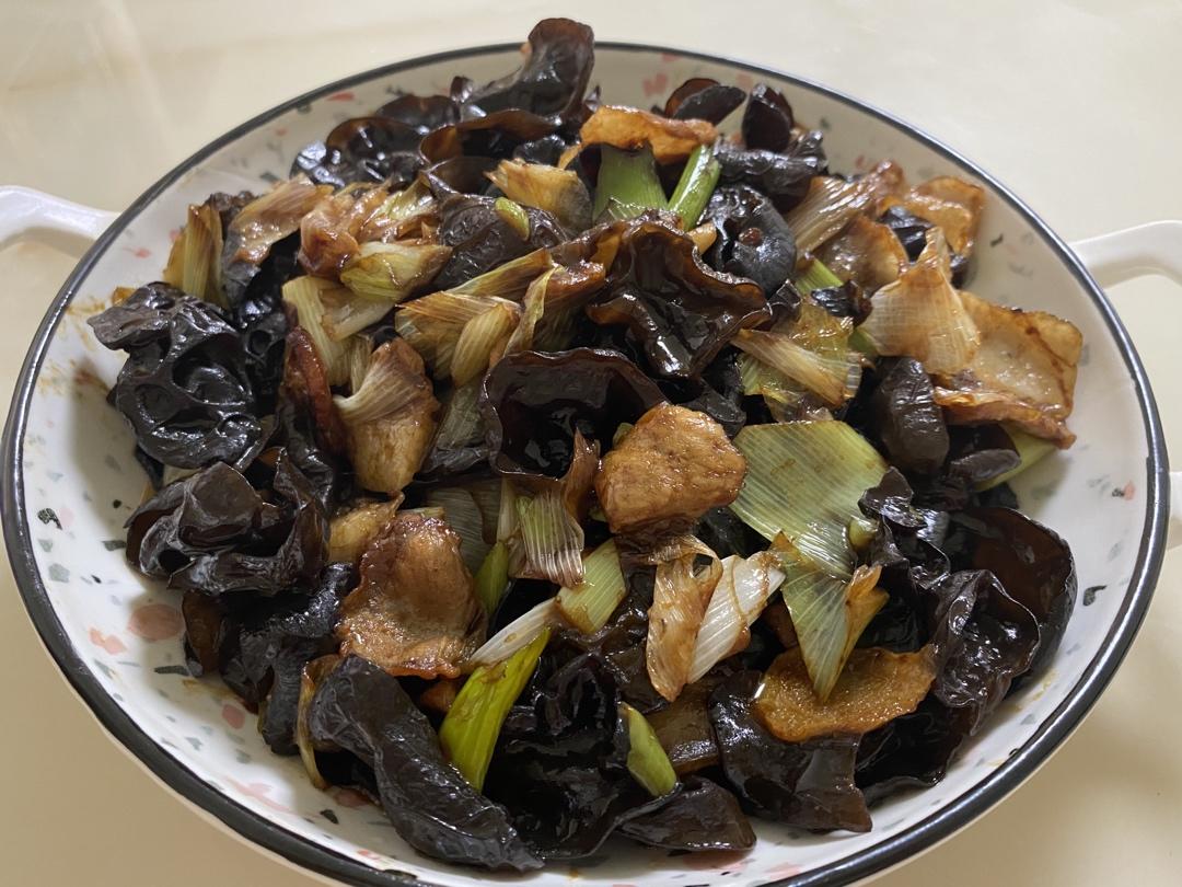 零基础快手菜_葱烧木耳