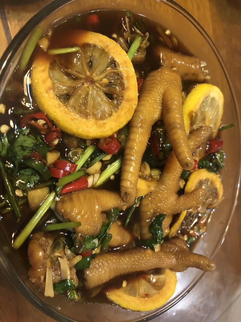 超好吃的🍋酸辣凤爪