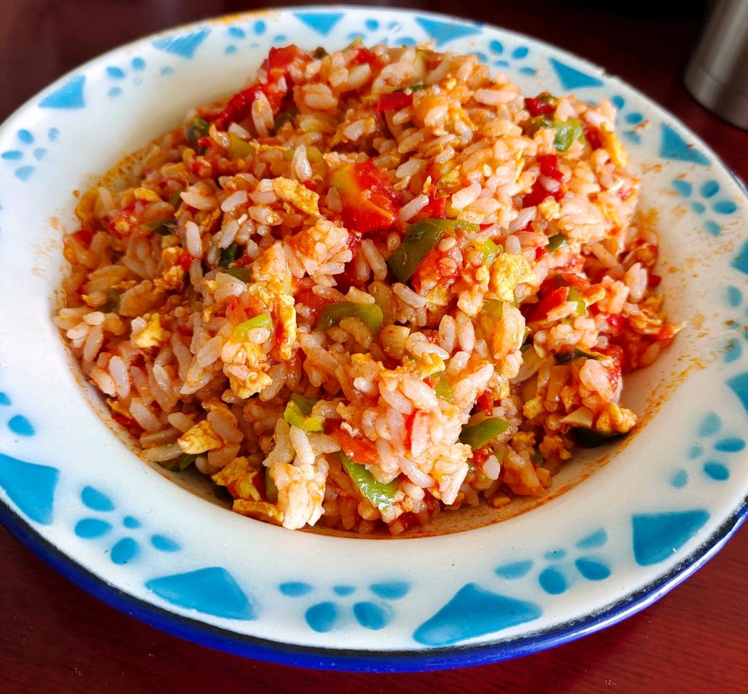 西红柿鸡蛋炒饭