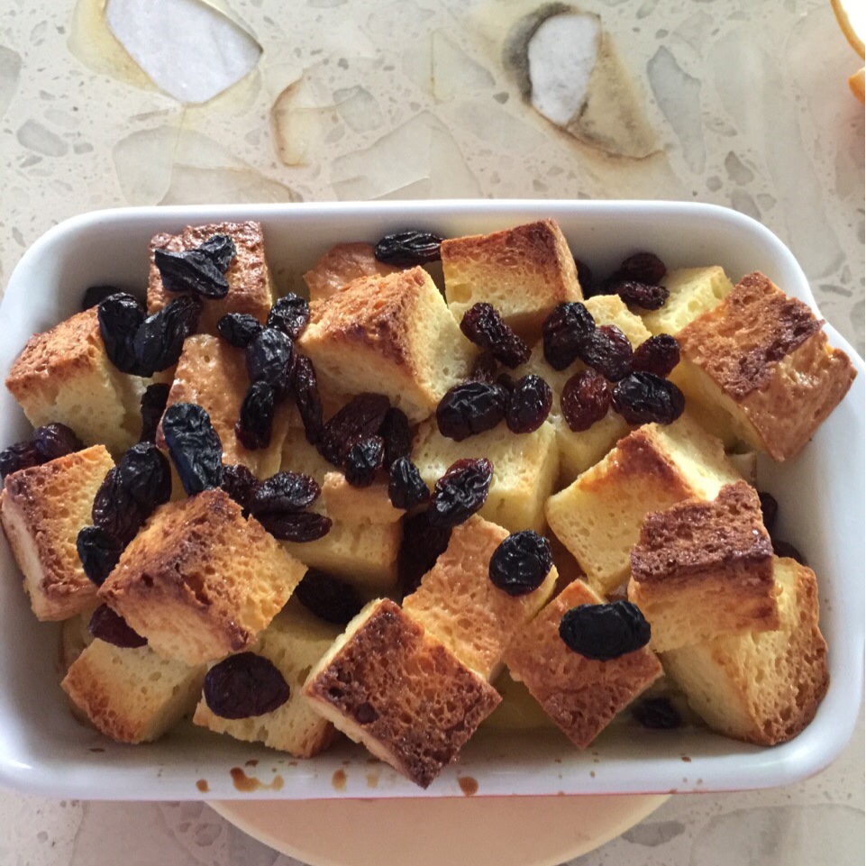 焗烤蔓越梅吐司布丁