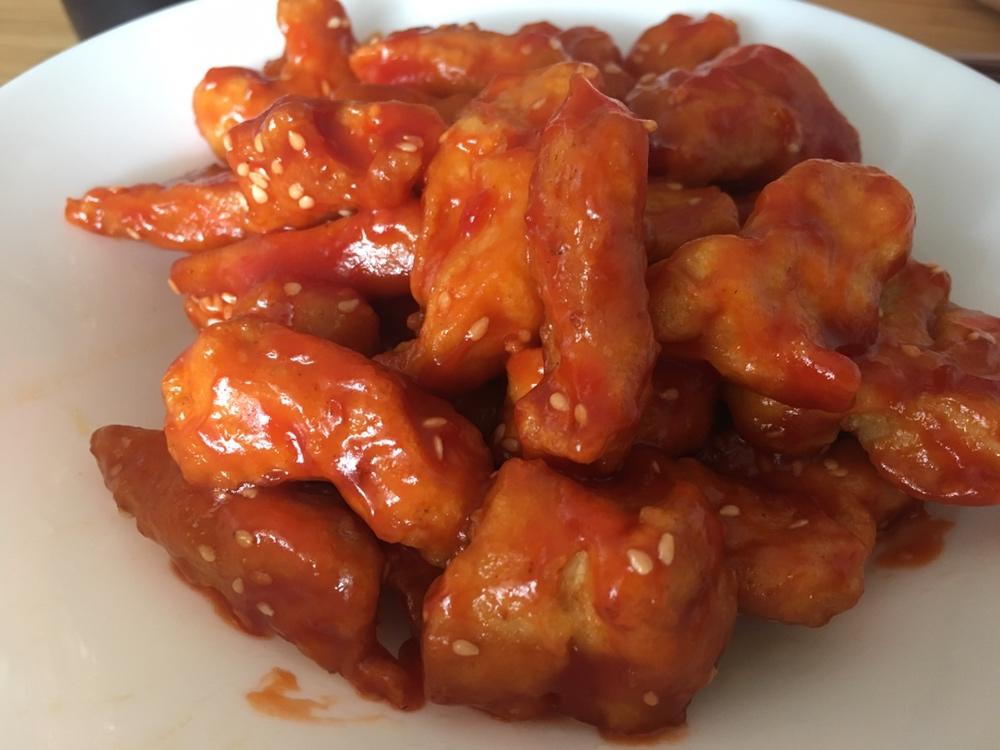 酸甜可口的糖醋里脊(鸡胸肉版)