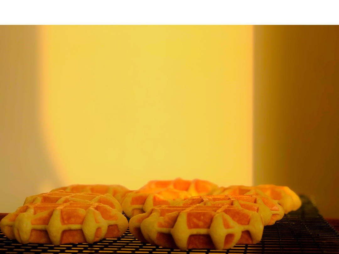 紫米华夫饼