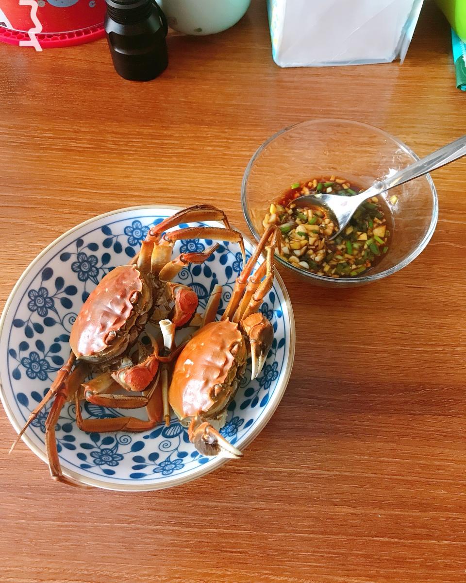 清蒸大闸蟹