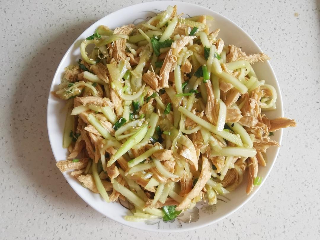 夏季清爽开胃🥒十分钟搞定🐤低脂凉拌鸡胸肉