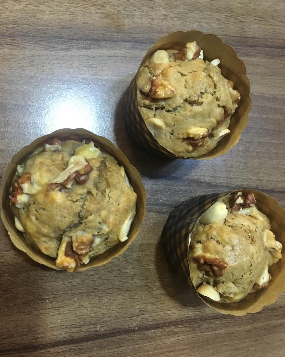 香蕉核桃麦芬 （超级湿润）