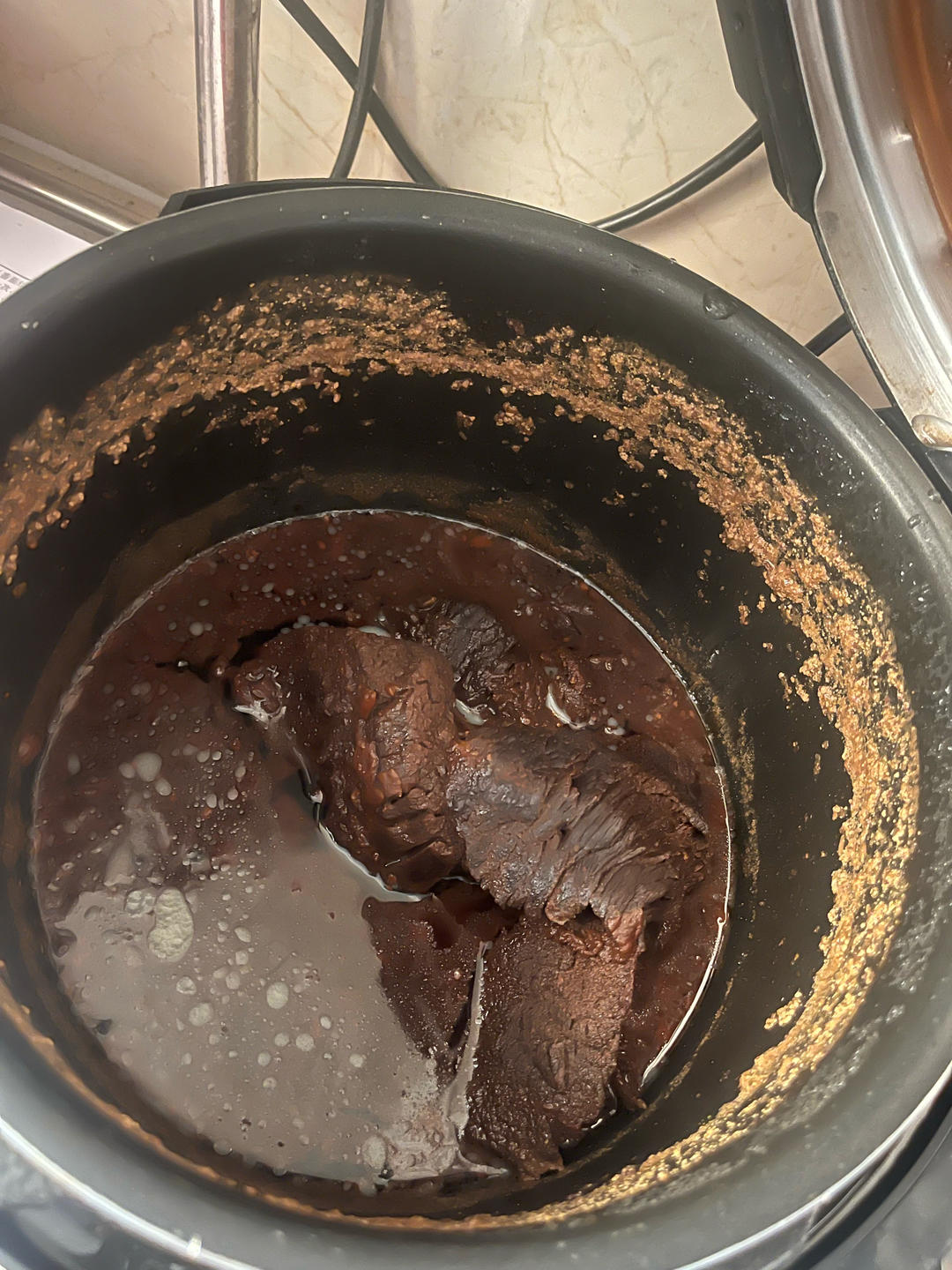 电饭锅酱牛肉卤牛肉卤鸡蛋消耗腐乳