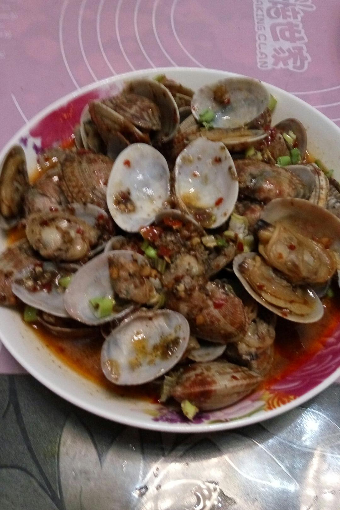 爆炒花甲