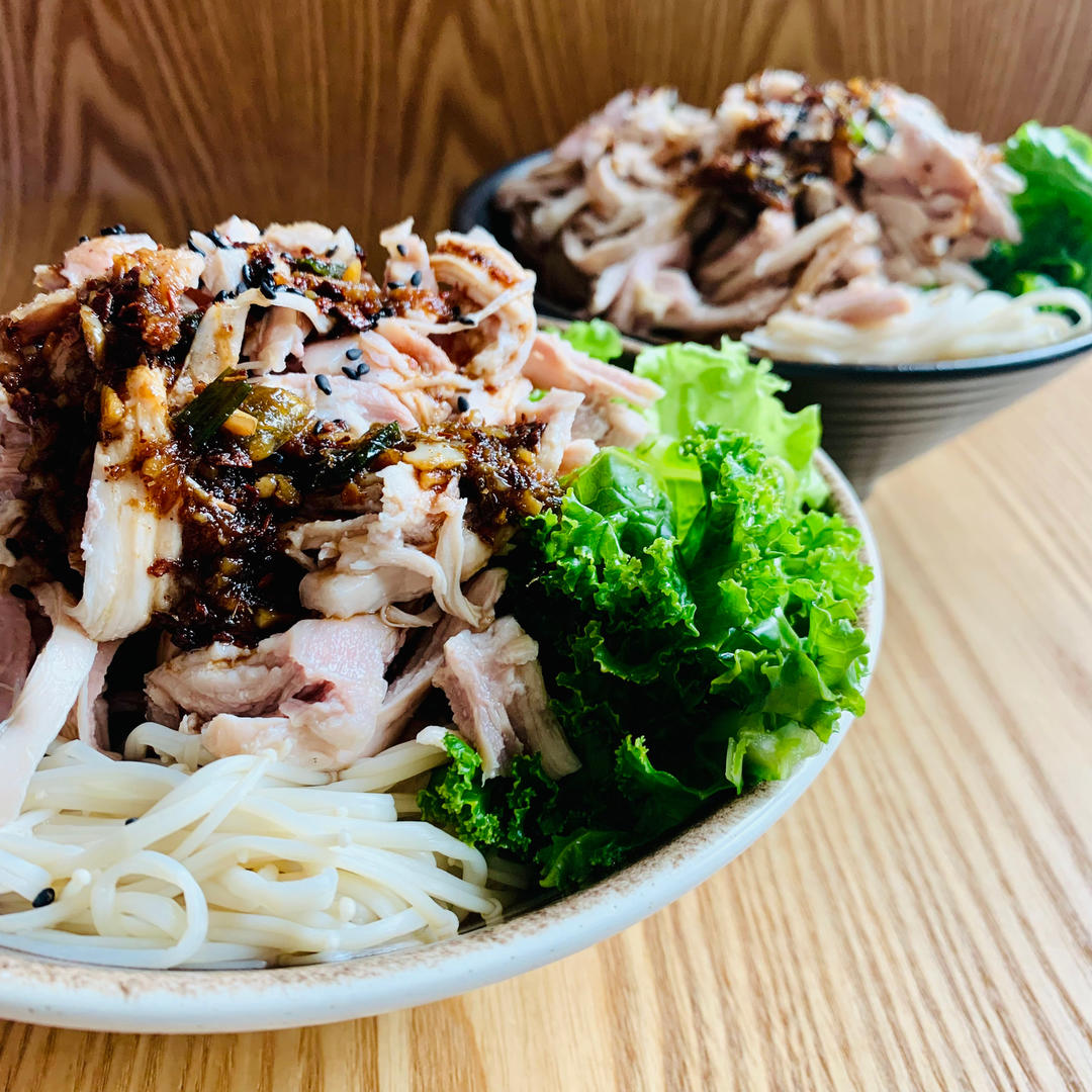 超简单-白切手撕鸡新吃法
