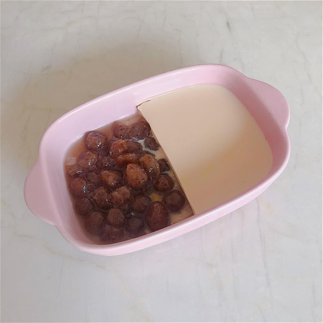 超Q弹嫩滑❗️巨好吃珍珠奶茶奶冻🥤入口即化