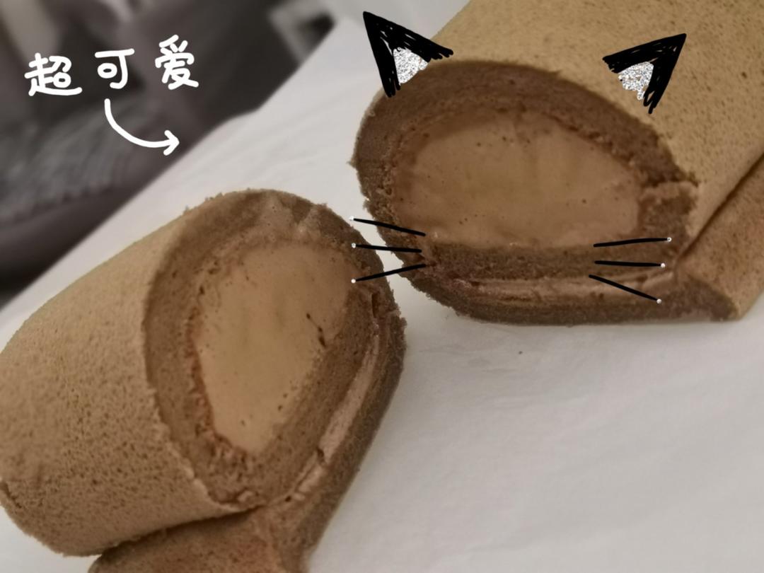 咸摩卡奶油卷/完美毛巾面技巧+回味无穷摩卡配方/烘焙视频蛋糕篇9「中卷」