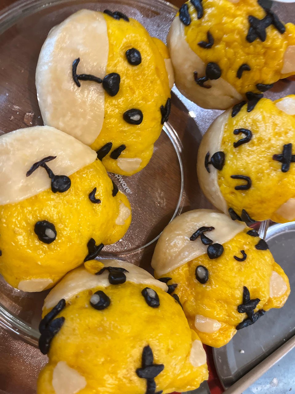 宝宝辅食:超可爱的巧虎馒头