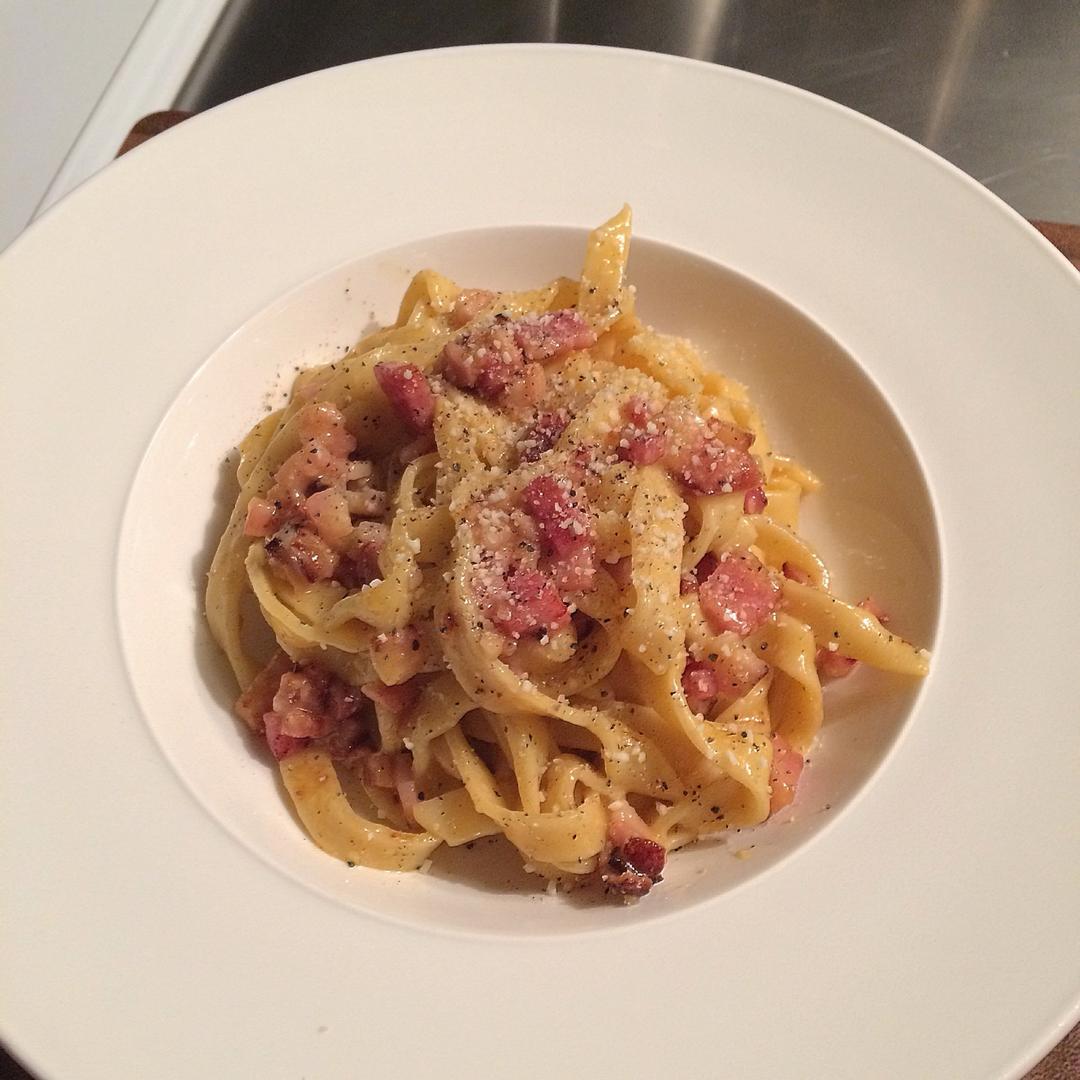 培根鸡蛋意面Carbonara