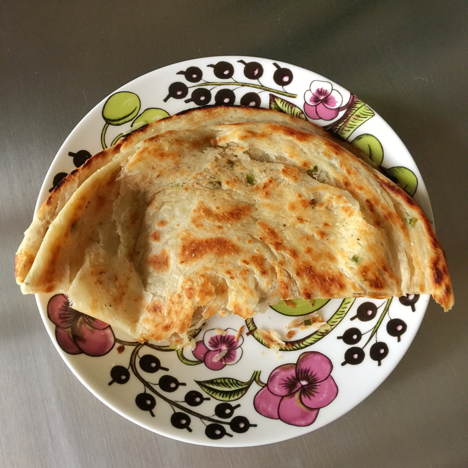 家常手撕饼（麻酱+葱油双拼）