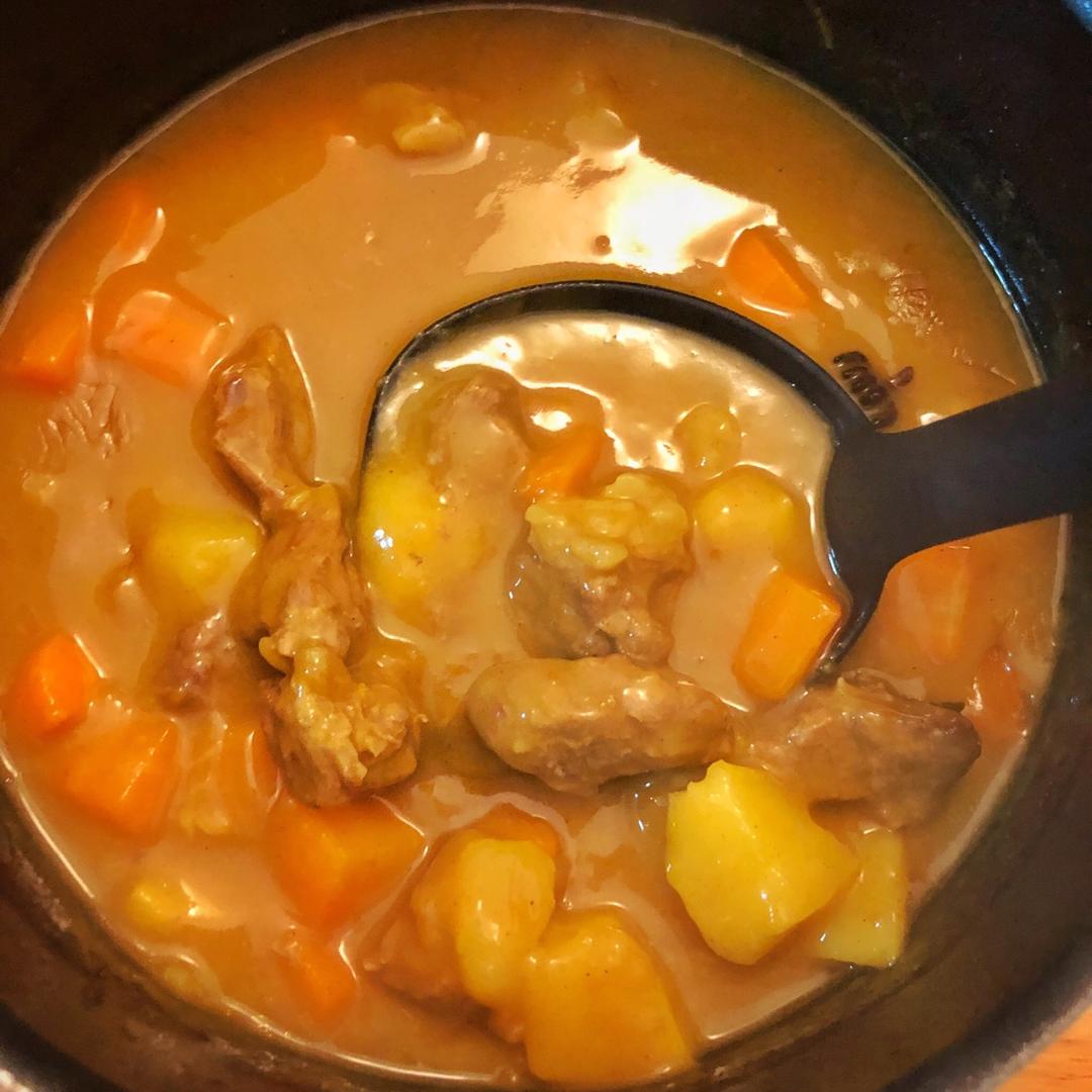 堂妈教你做咖喱牛肉饭