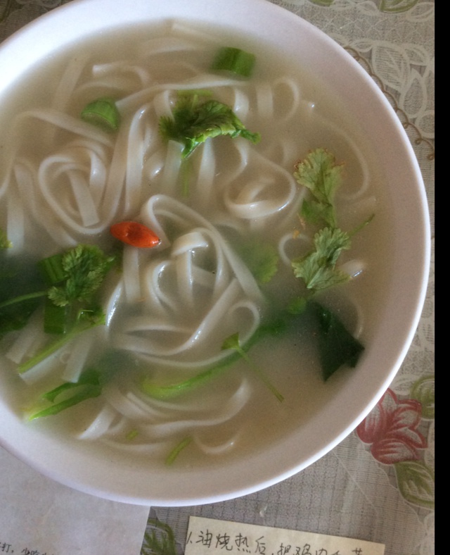 排骨汤面