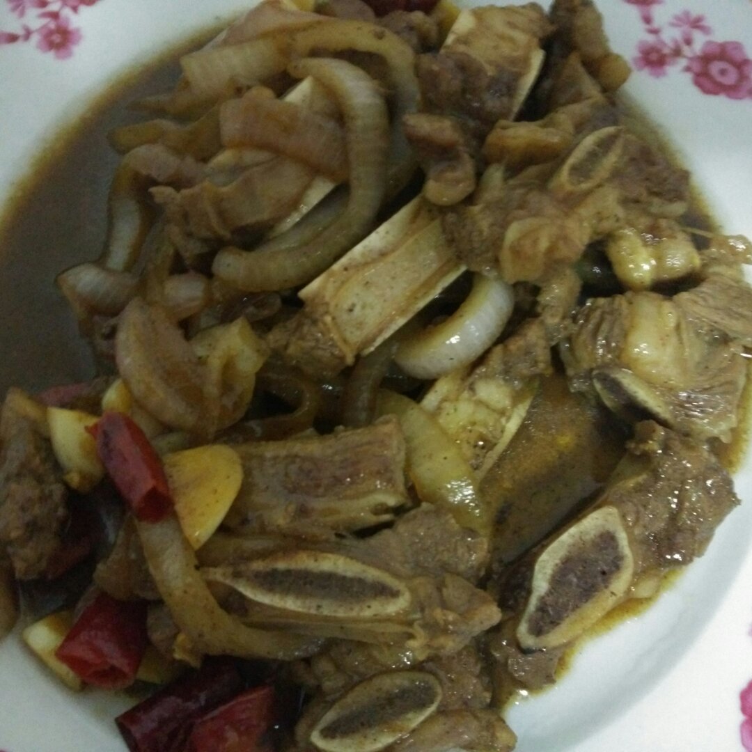 香炒牛仔骨