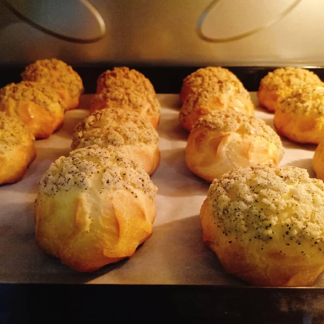 伯爵红茶酥皮泡芙