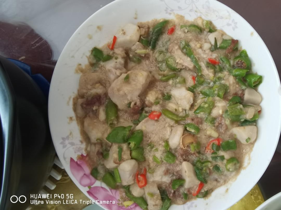 辣椒炒芋子的做法