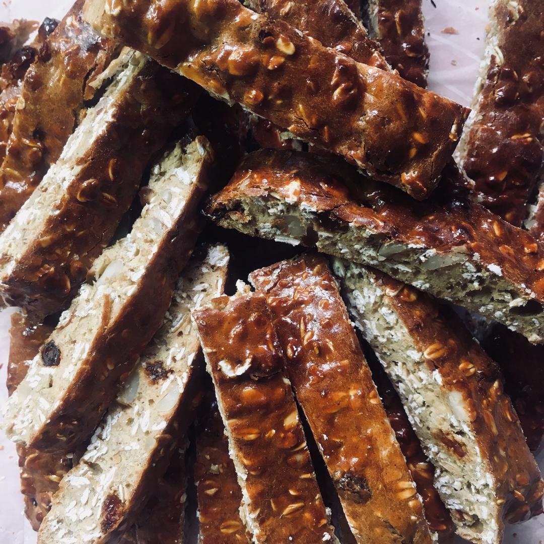 低脂无糖燕麦香草蛋白棒（超简单）