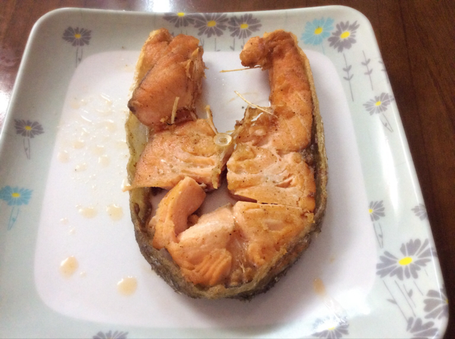 香煎三文鱼扒