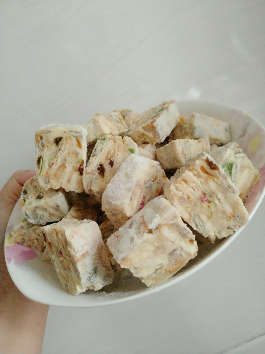 风靡吃货圈的雪花酥