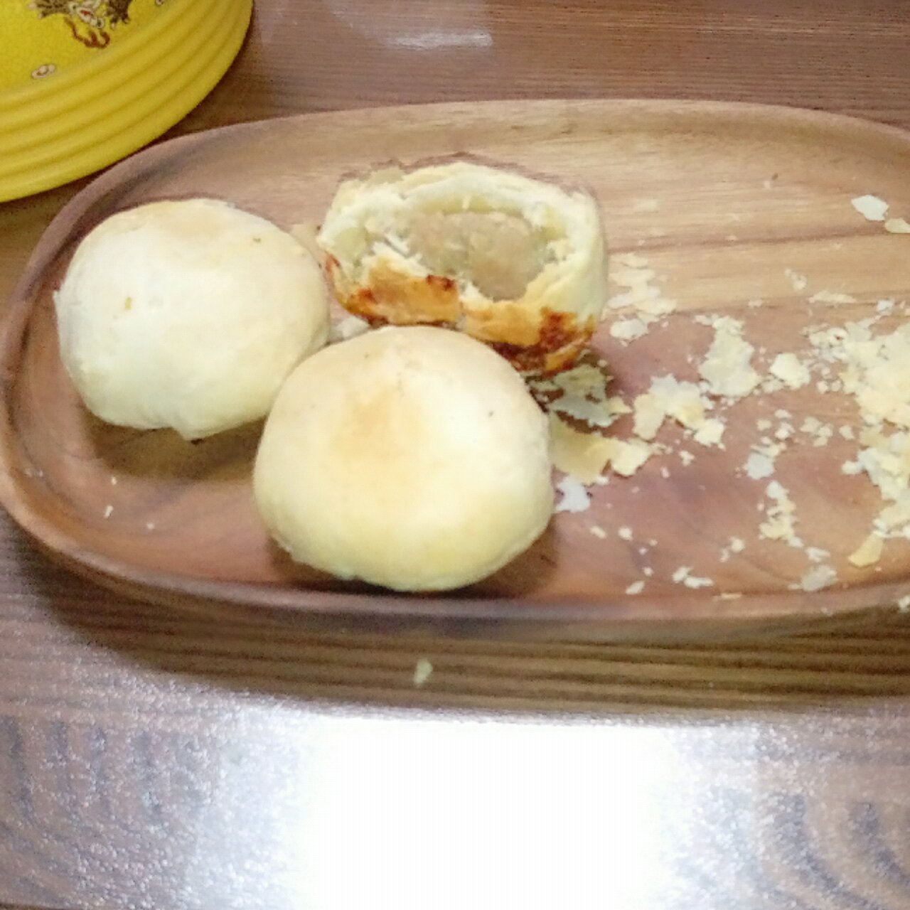 泳式鲜肉榨菜月饼