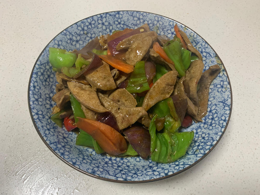 嫩炒猪肝