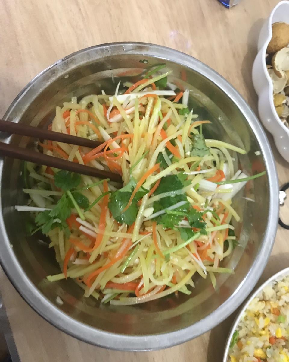 炝拌土豆丝