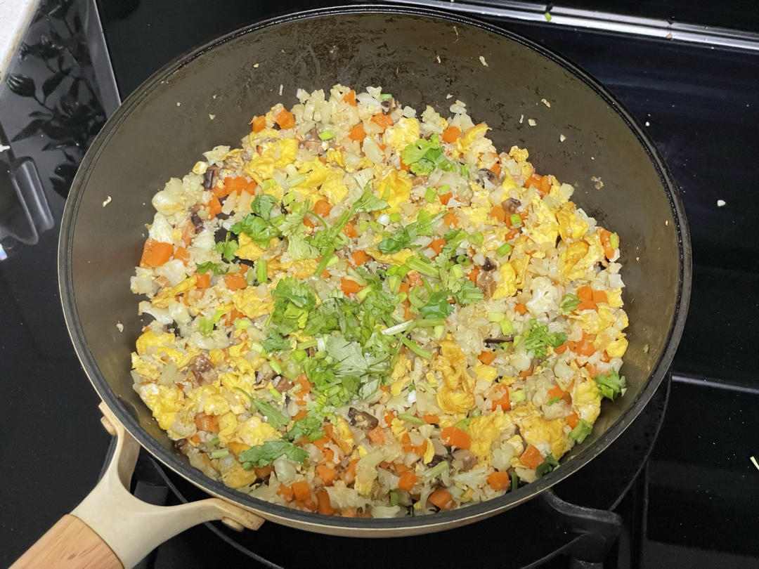 花椰菜版蛋炒饭