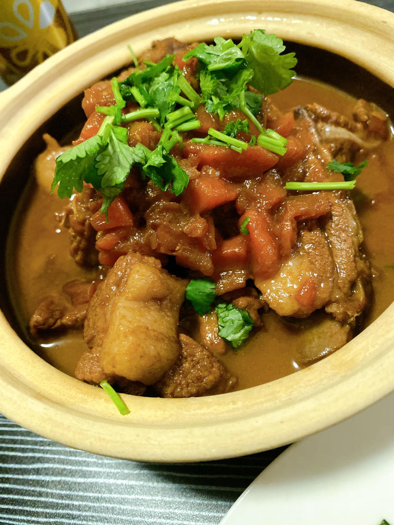 胡萝卜炖羊排