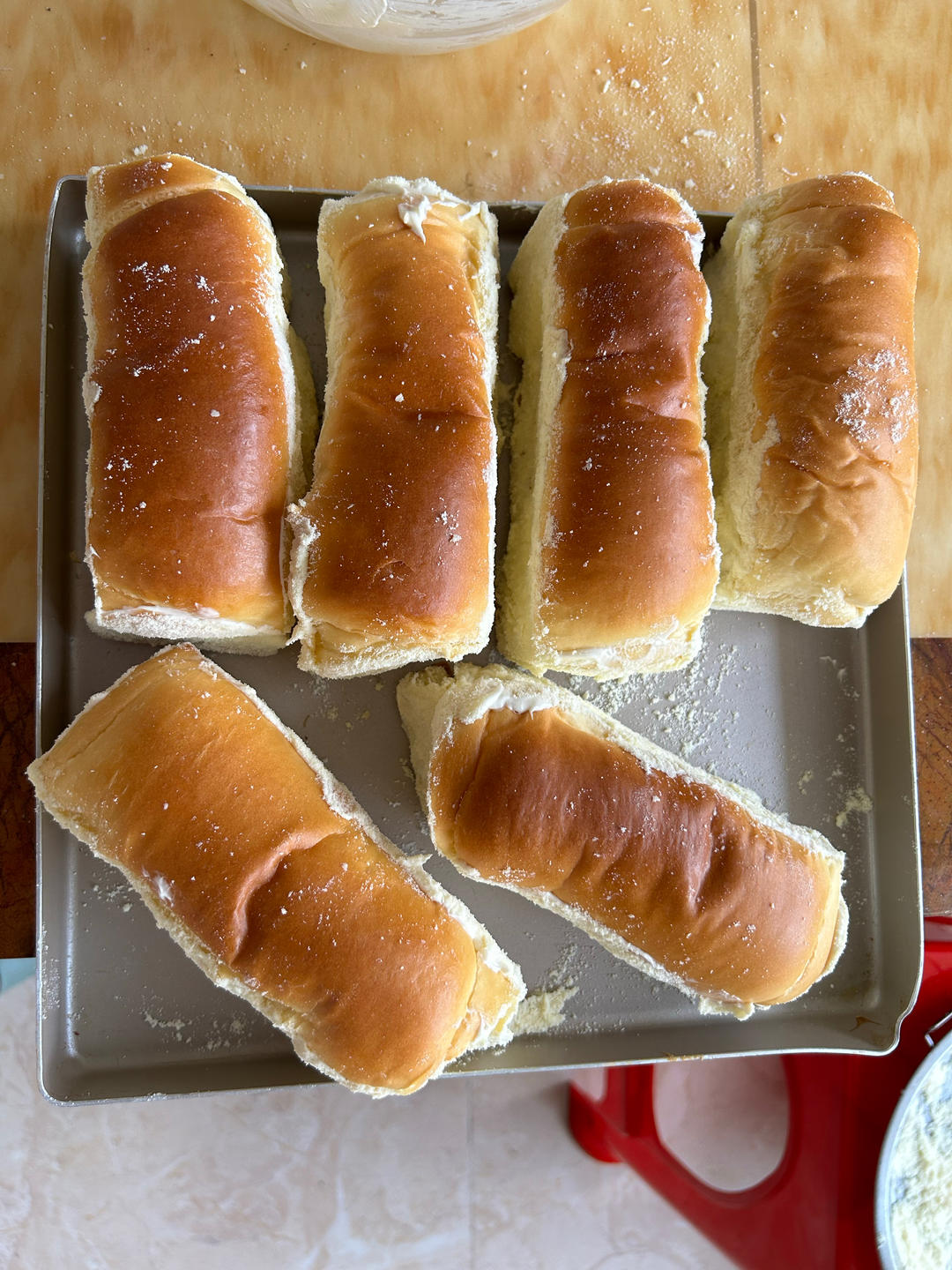 好吃不腻，童年味道的老式奶油面包