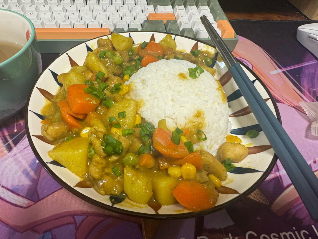 咖喱鸡肉饭