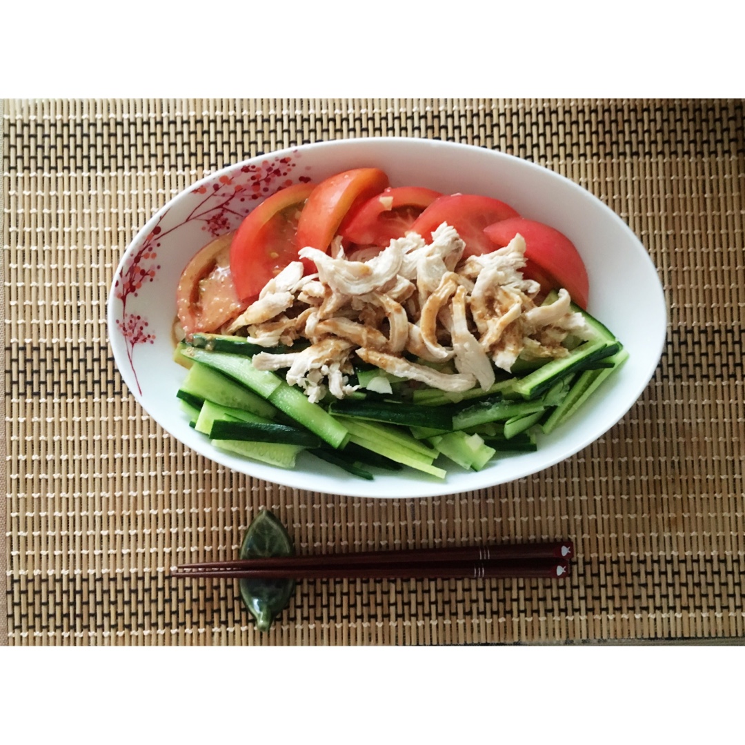 麻酱鸡丝凉面