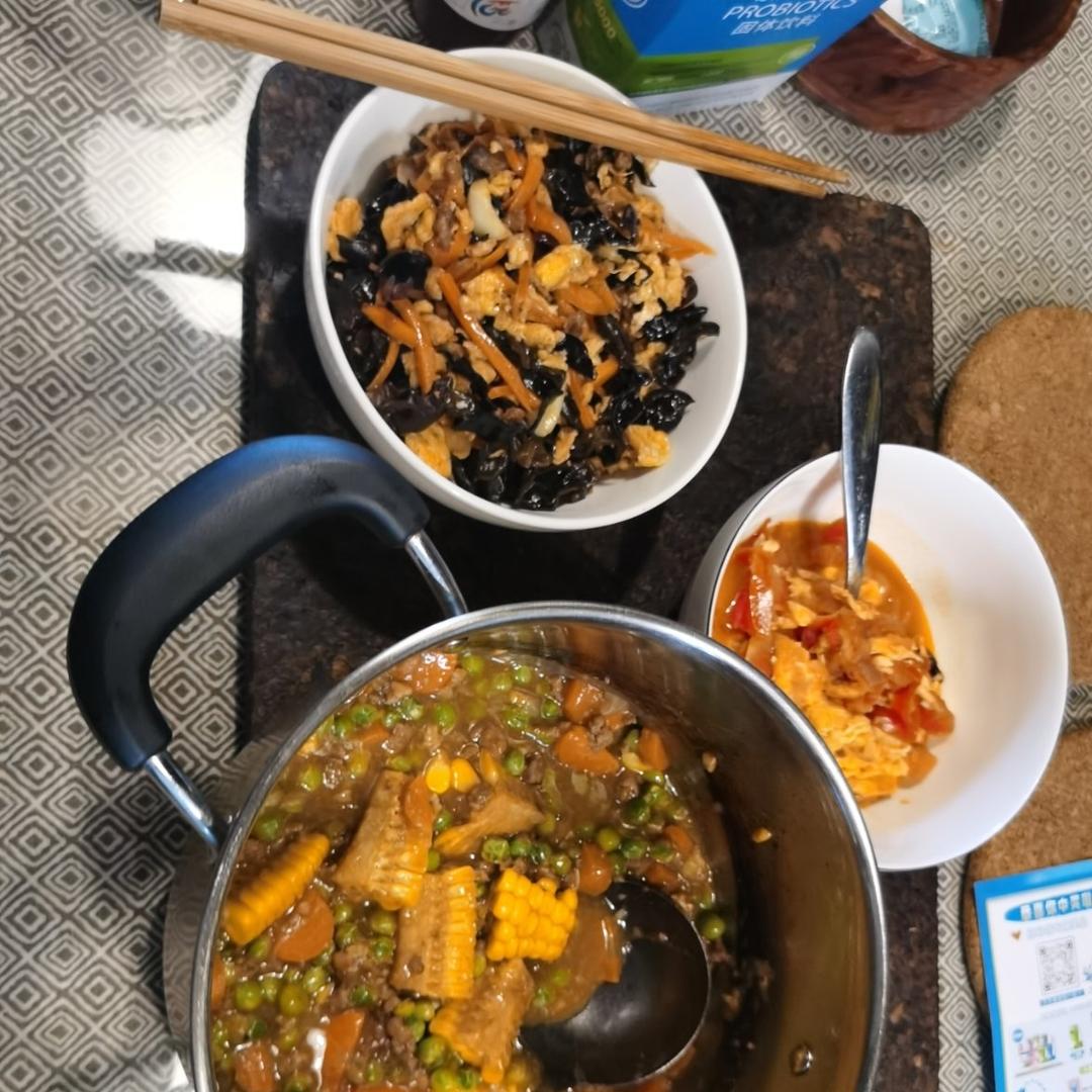 醋溜木须鸡蛋