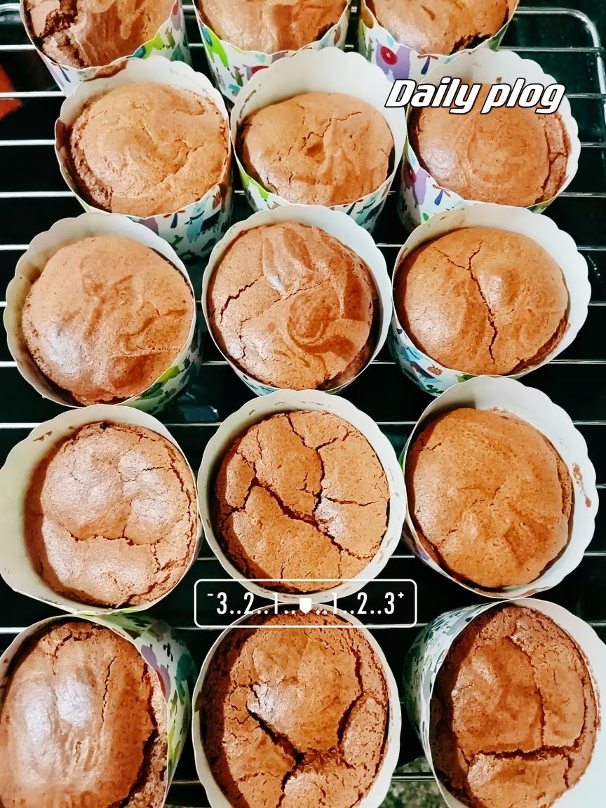 香浓巧克力❗一秒爱上巧克力纸杯蛋糕