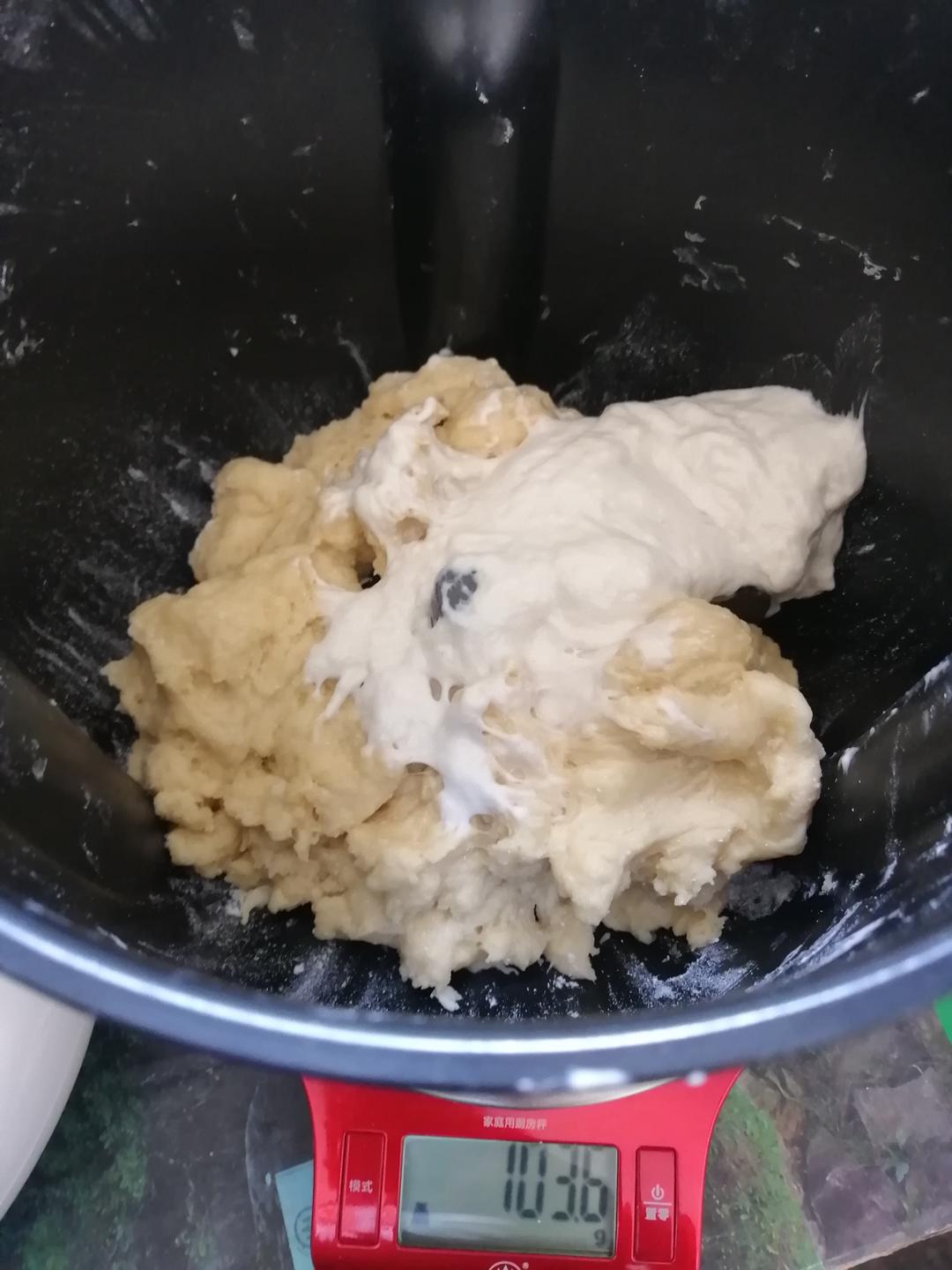 纯奶手撕吐司的做法 步骤1