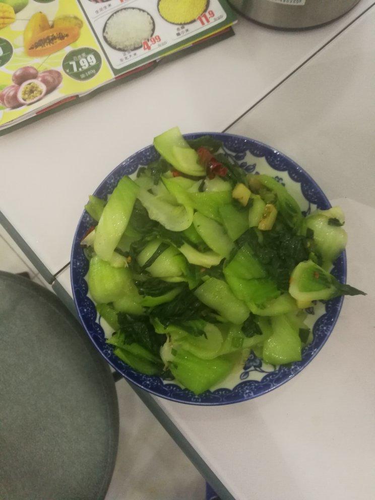 厨房素人也能轻松做～炝炒小白菜