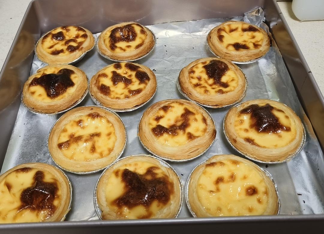超嫩滑的葡式蛋挞(全蛋版)新手友好『秒杀KFC』