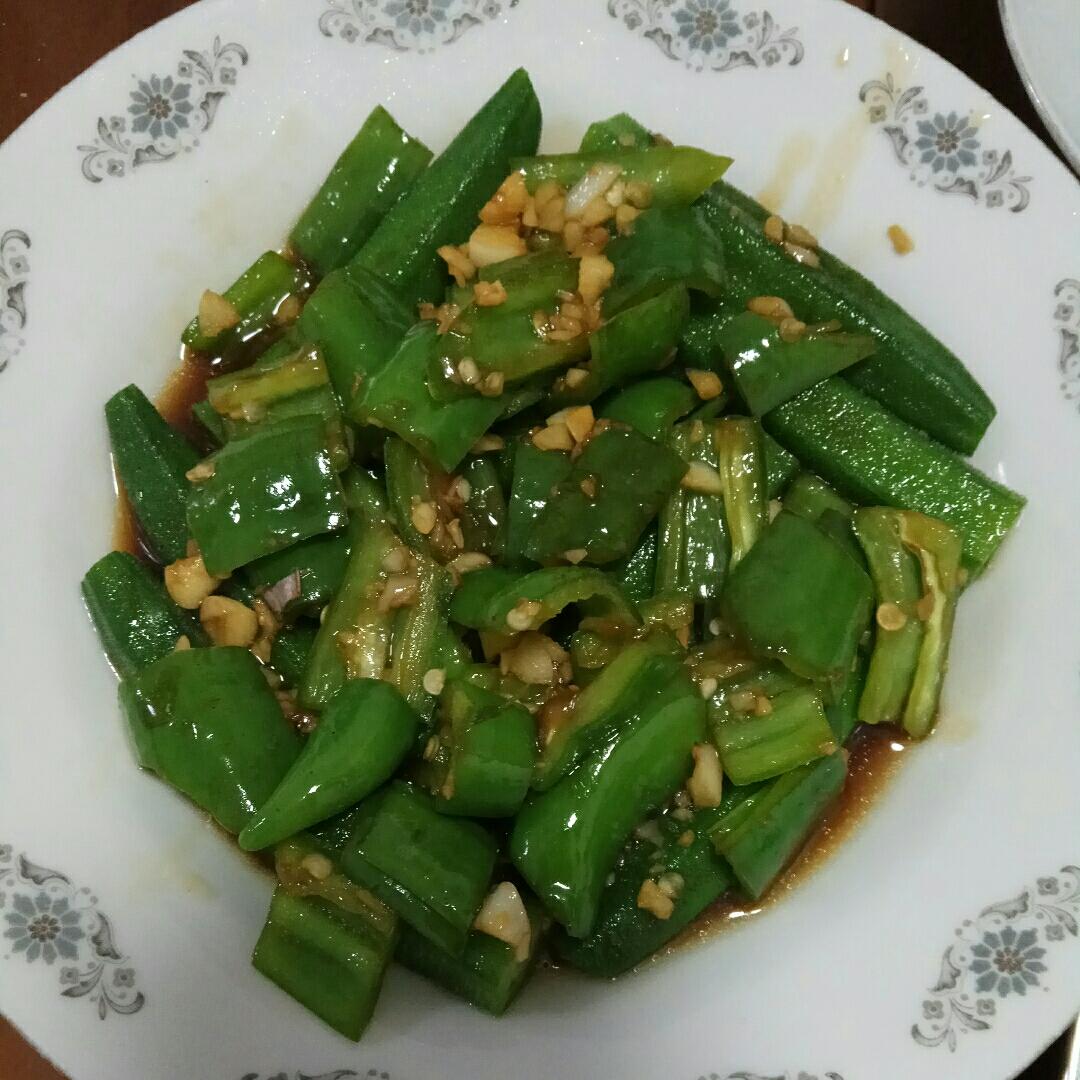 蒜蓉秋葵