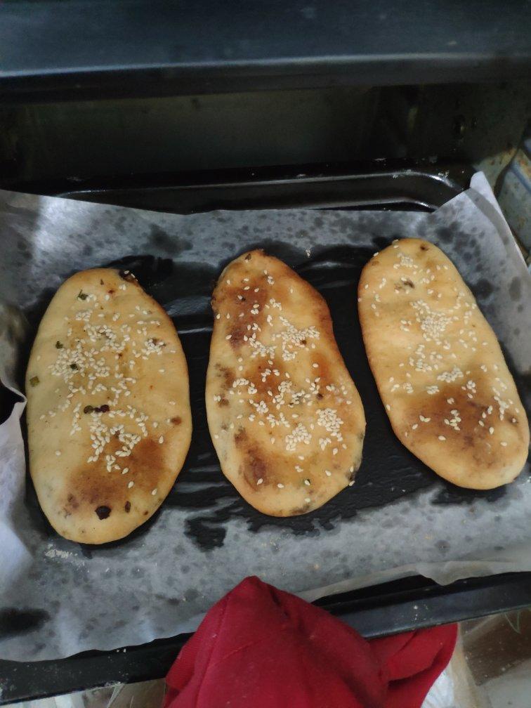 酥到掉渣的那种烧饼呀