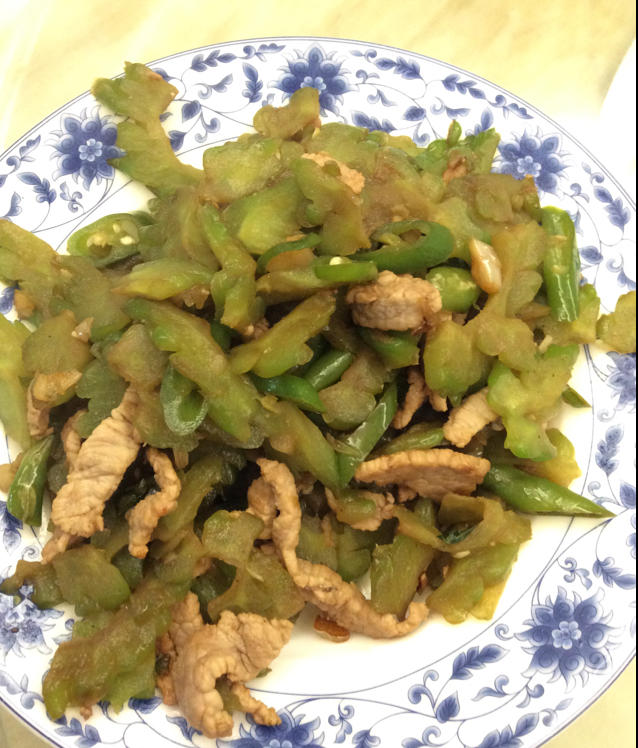 苦瓜炒肉