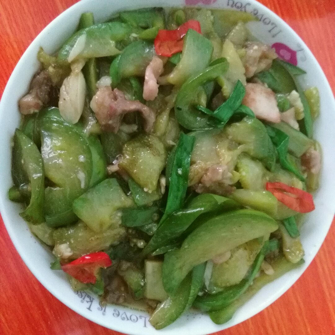 茄子炒肉