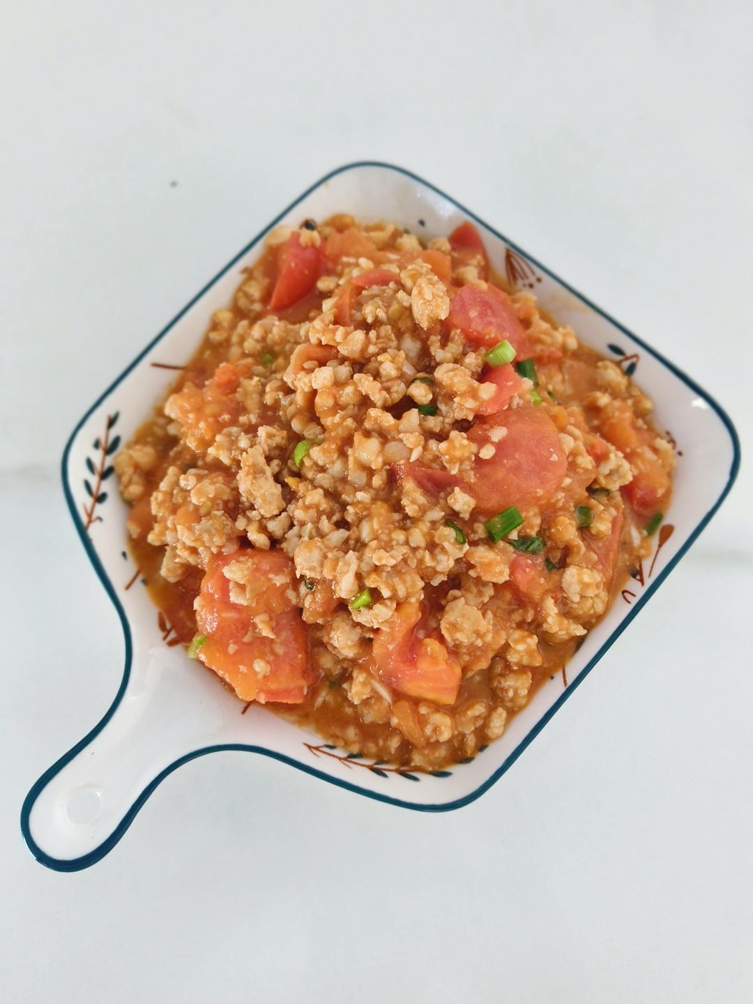 西红柿炒肉沫 超下饭
