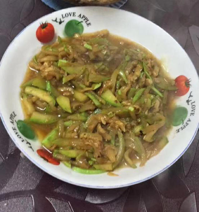 酸辣西葫芦