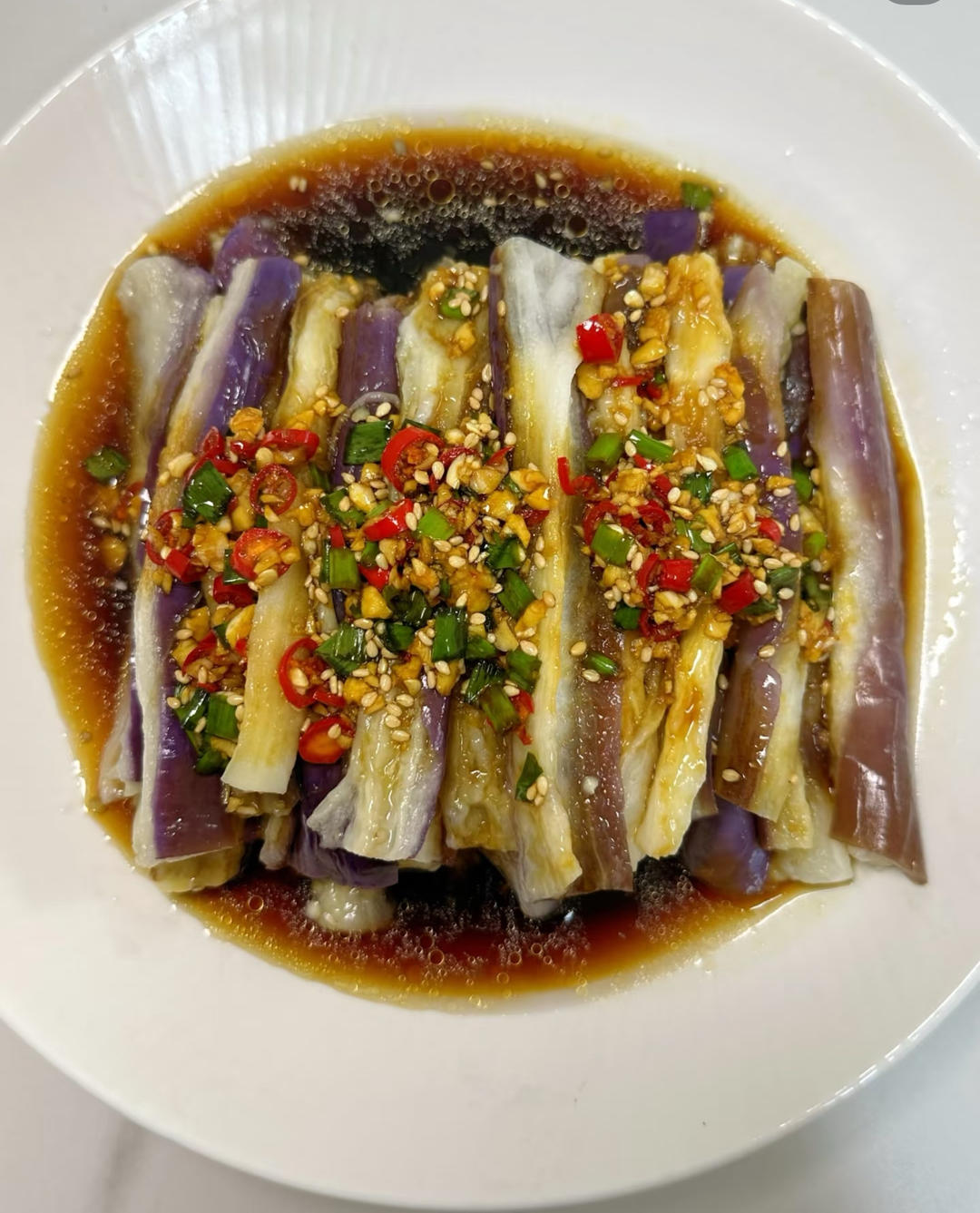 蒸茄子